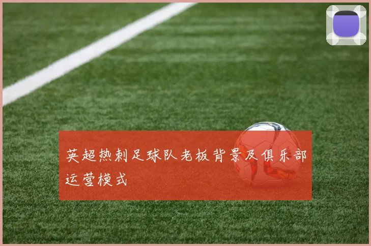 英超热刺足球队老板背景及俱乐部运营模式